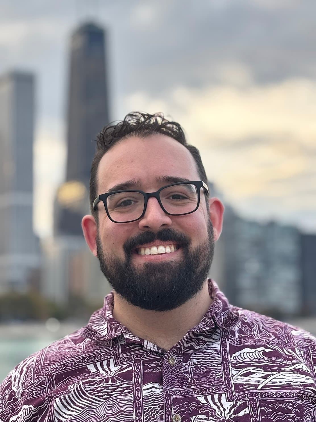 Portrait of Nick Bayhi, Ph.D.
